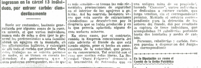 "La Región", 12 de noviembre de 1925